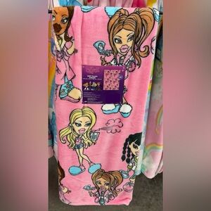 Bratz plush blanket throw